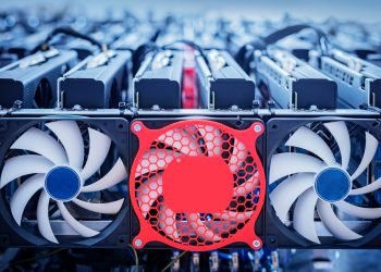 Bitcoin industry hardware. Cryptocurrency mining